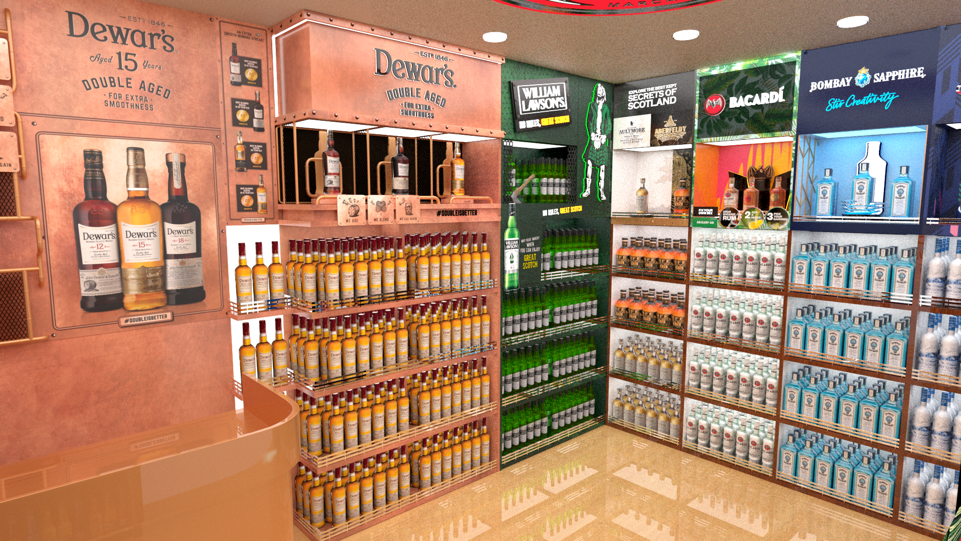 Retail Transformation Wine Shop